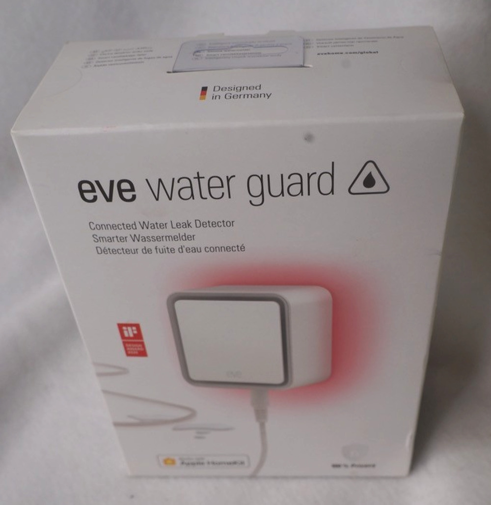 Eve Water Guard Smart Connected Water Leak Detector Apple HomeKit Thread 10EBZ87
